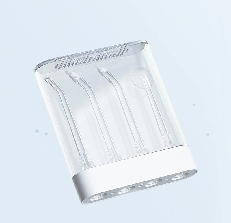 XIAOMI MIJIA Portable Oral Irrigator,4 Mode 200ML Rechargeable Flossers IPX7 Waterproof Cleaning Electric Flossing Picks Machine