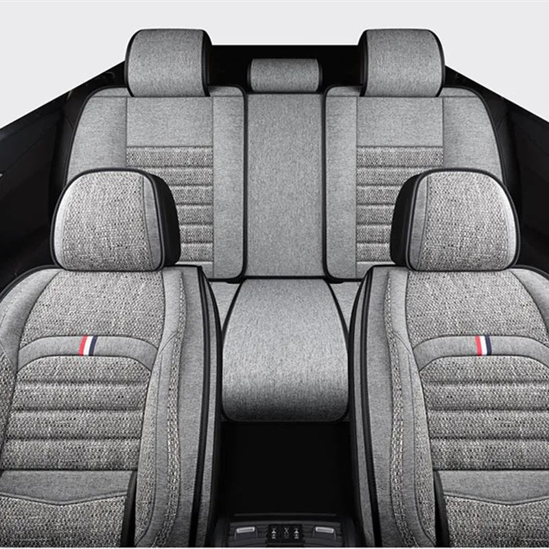 Car Front&Rear Seat full surround Cover Car Styling Universal for Five-Seat Cars with pillow for All Four Seasons