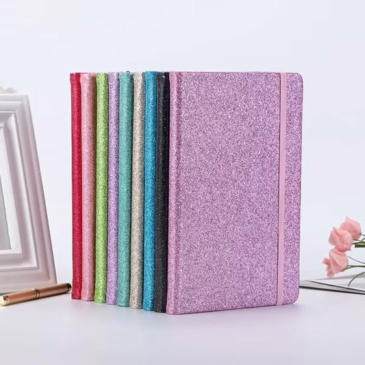 A5 Glittery Hardcover Notebook