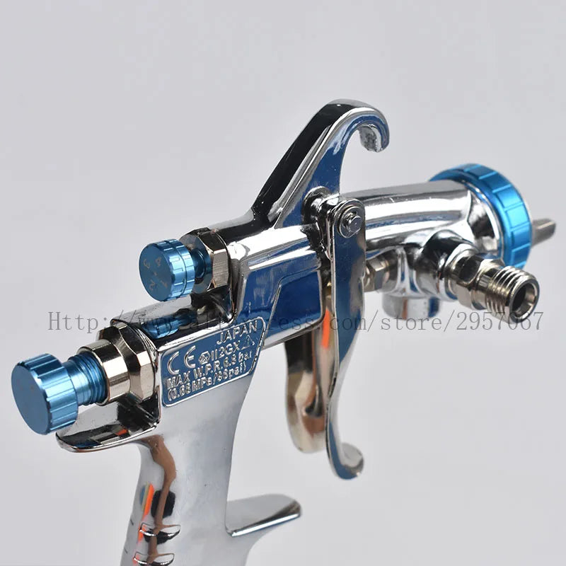 high quality W101 hvlp gravity spray gun W-101 400CC plastic pot 1.3/1.5/1.8mm original authentic spray gun