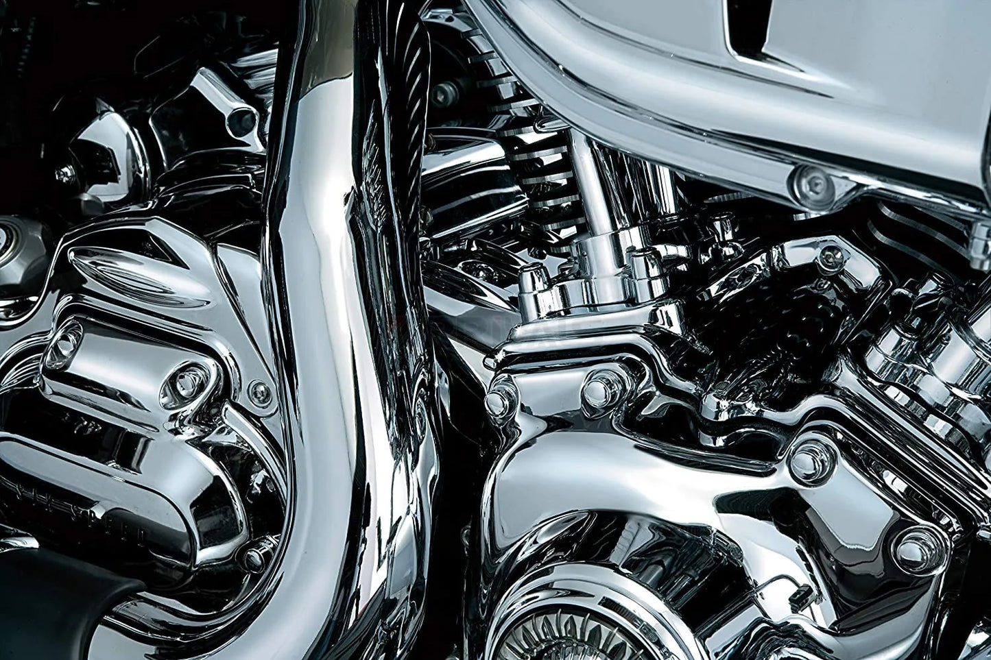 Chrome Tappet / Lifter Block Accent Trim Cover For Harley Twin Cam 00-17 Touring Electra Glide Dyna Fat Bob Breakout