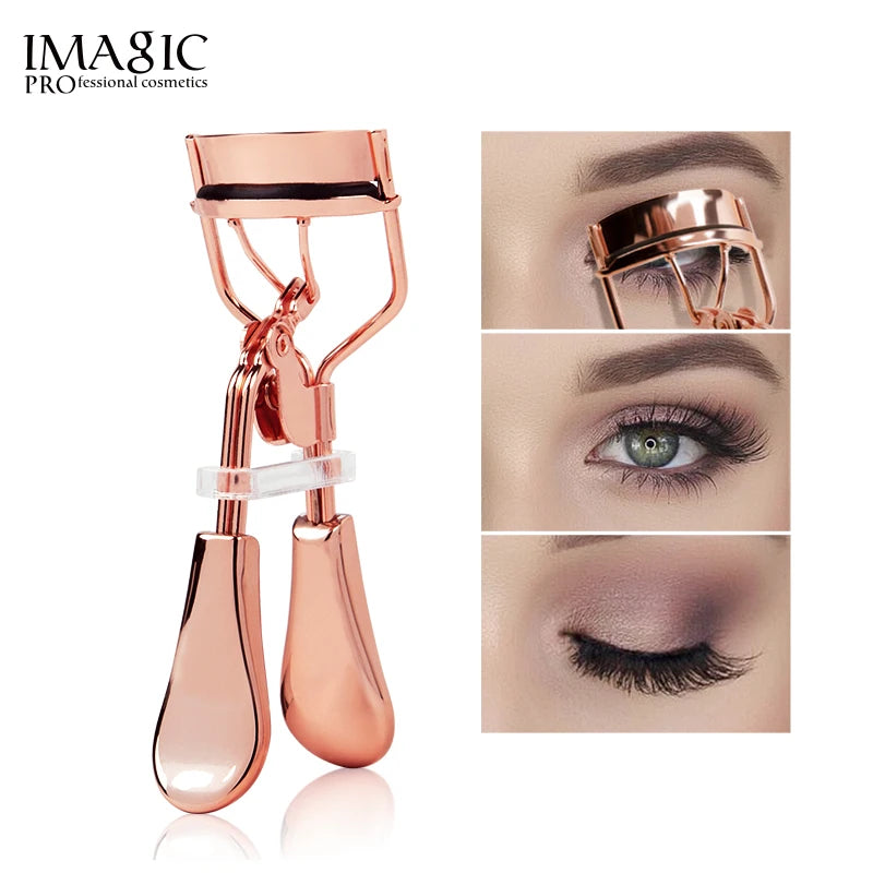 IMAGIC Professional  Durable Curling And Shaping Portable Not Hurting Eyelashes Facial Beauty Eyelash Curler Eye Makeup Tool