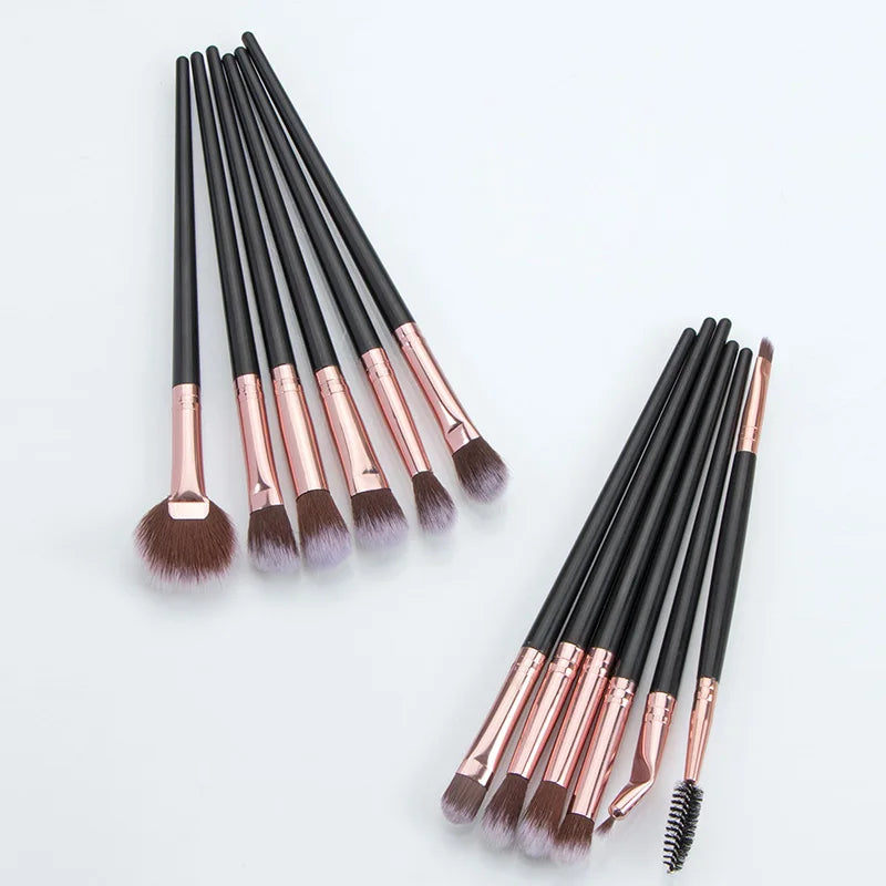 Ronshadow 12PCS Makeup Brushes Set Brochas Maquillaje Pincel De Maquiagem Kit Rangement Maquillage Beauty  Makeup Tools