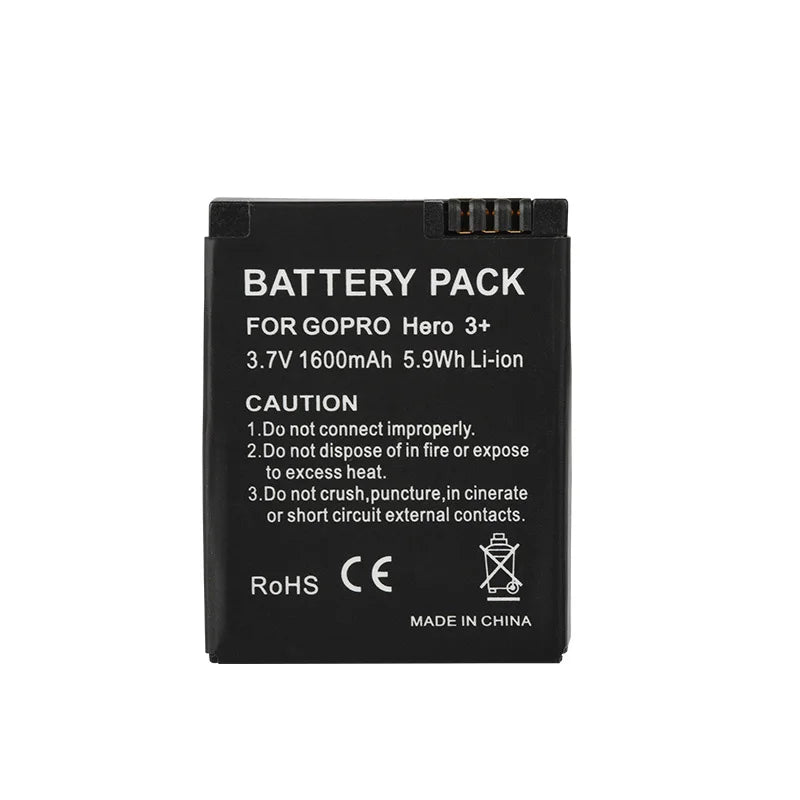 4pcs AHDBT-301/302 Battery+Double slot LCD Screen Display USB Charger Kit for Gopro hero3 3+ Action camera accessories