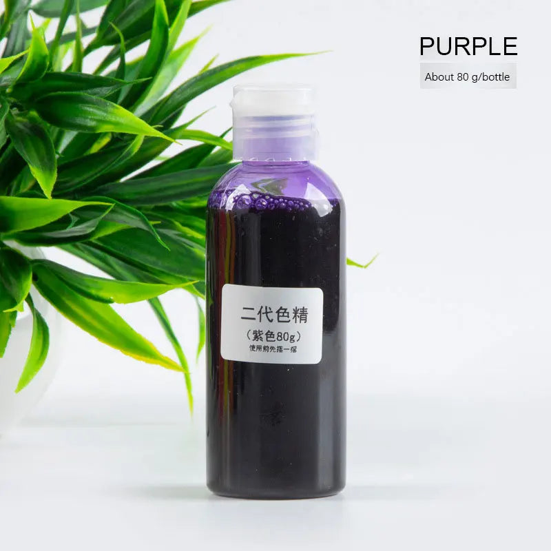 80g Epoxy Resin Pigments Second-generation Highly Concentrated Bright Color Precision Liquid Colorant Dye DIY Jewelry Making