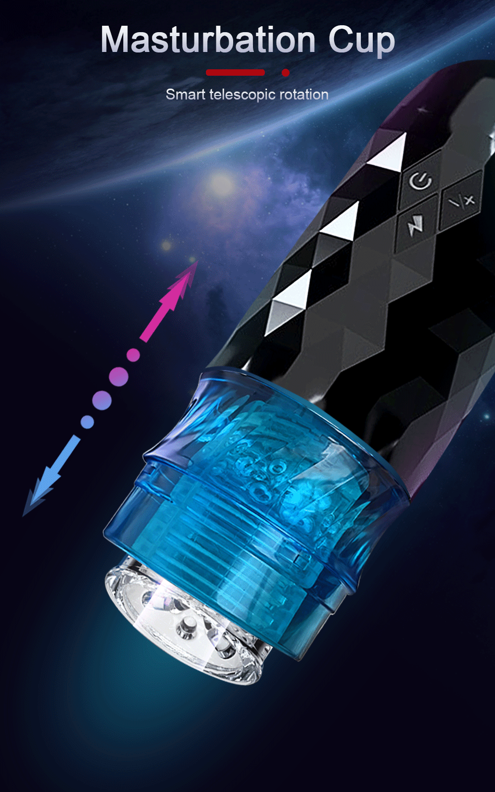 Telescopic Rotation Male Masturbator Vagina Masturbation Equipment Sex Toys for Men Goods for Adults Piston Automatic Mastubator