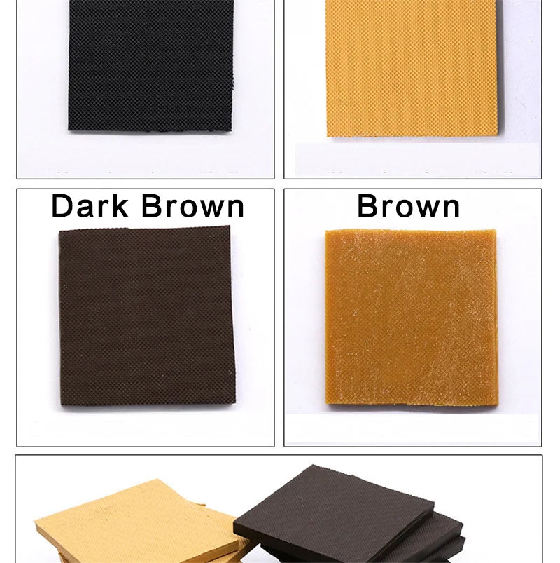 1 Pair DIY Rubber Sole For High heels Repair Shoes Tire Grain Wave Pattern Repair Worker Shoes Outsole Stick On Soles Heel Pads