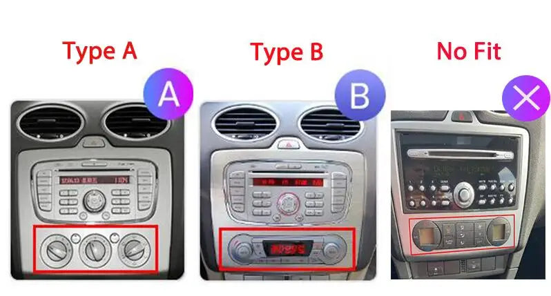 2 Din Android 12 Car Radio For Ford Focus 2 3 Mk2/Mk3 2004-2011 Multimedia Video Player GPS 4G Carplay Auto Stereo RDS Head Unit