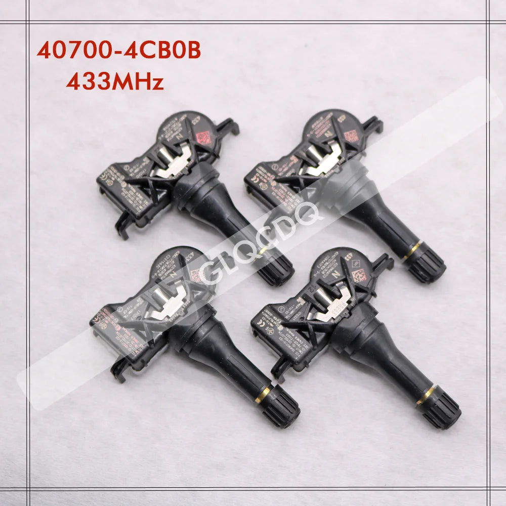 TPMS SENSOR FOR 2018-2024 NISSAN MICRA TIRE PRESSURE SENSOR TPMS 433MHz TIRE AIR PRESSURE 40700-4CB0B 407004CB0B 40700-4CB0A