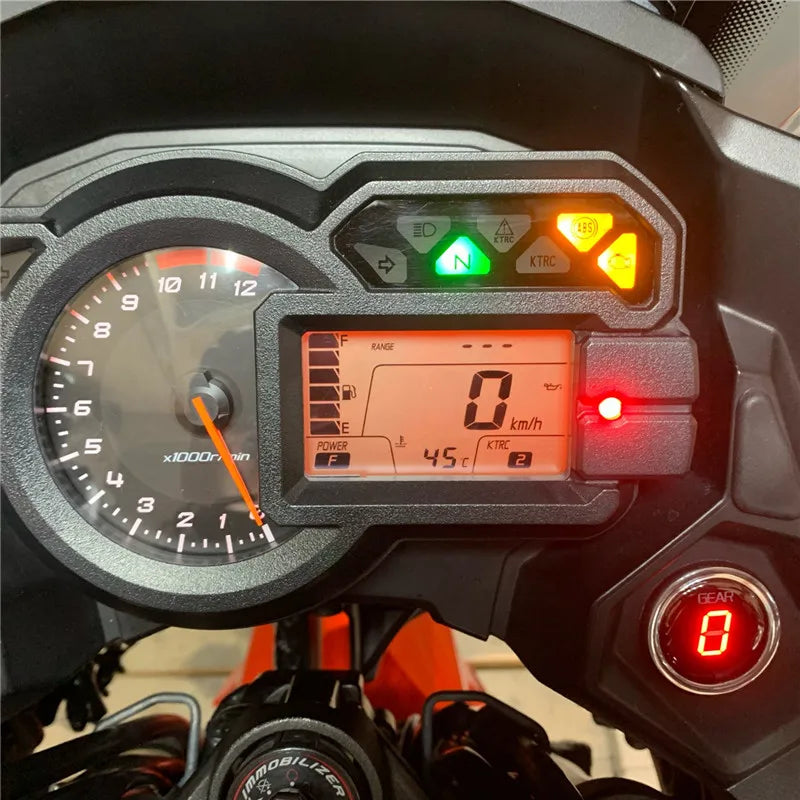 Gear indicator Round For kawasaki versys 650 1000 2012 2013 2014 2015 2016 2017 1-6 Level Gear Display Plug & Play