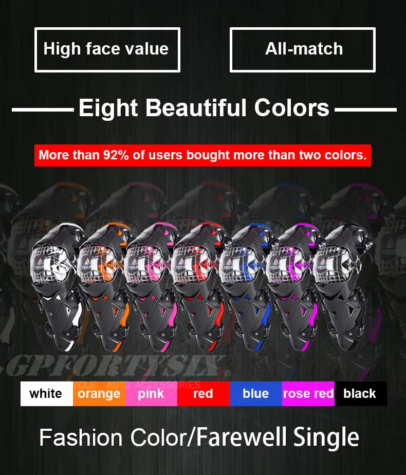VEMAR Motorcycle Racing Riding Knee Guard Protective MX Motocross Knee Protectors Pads Armor Kneepads Gear Rodilleras Moto