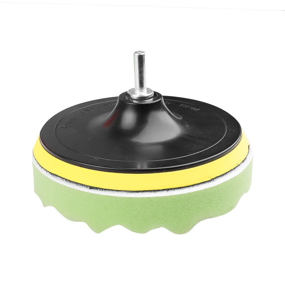 8Pcs Car Polishing Kit Polish Pad 3/5/7 Inch Car Polishing Disc Waxing Sponge Car Polisher Buffing For Car Polisher accessories