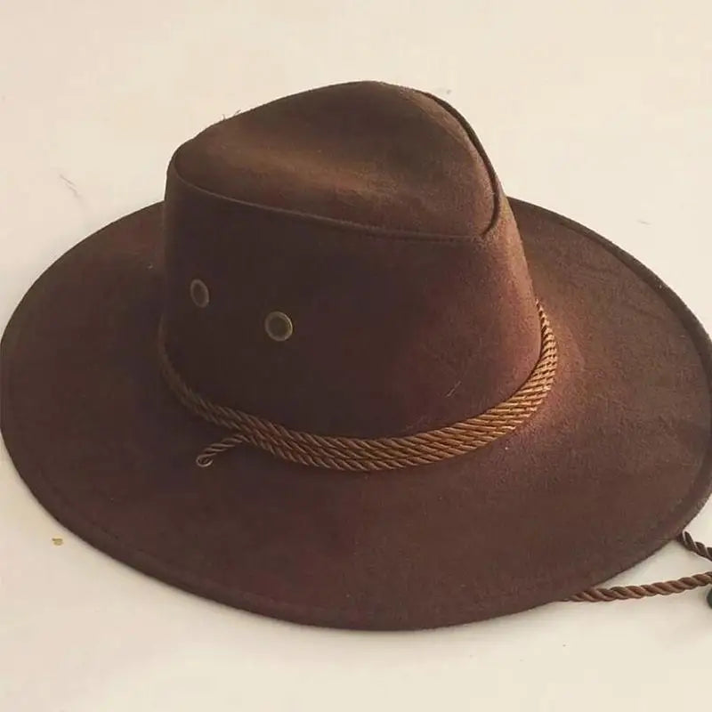 Color Men Western Cowboy Hat Big-edge Gentleman Cowgirl Jazz Gifts West Cowboy Hat For Men Color Mongolian Caps