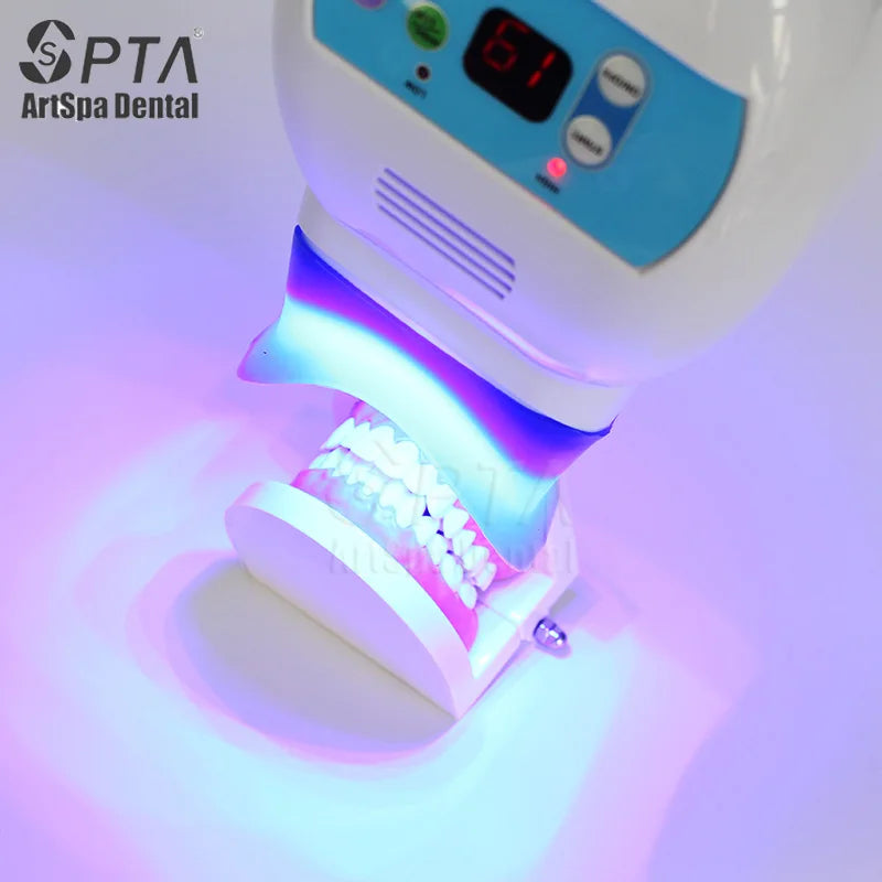 Dentist Tooth Whitening Machine Utilizes Cold Light Technology Effectively Whiten Teeth Dental Unit Chair Features Blue Light