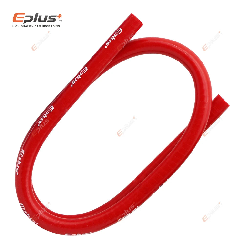 EPLUS 3 Layers Polyester Silicone Hoses Straight 1 Meter Car Engine Universal High Temperature Silica Gel Tube Blue Multi Size