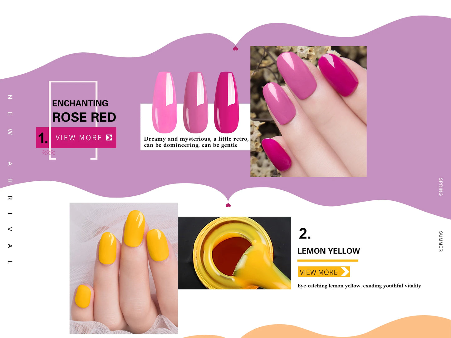 Arte Clavo 15ml Gel Polish Hybrid Varnishes 179 Colors Nails Art For Manicure Soak Off UV Need Top Base Primer Gel Nail Polish