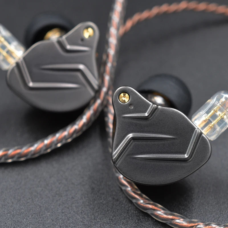 KZ ZSN PRO 1BA 1DD Hybrid Drive In Ear Earphones HIFI Metal Bass Earbud Sport Music Headset Replaceable Cable ZS10 PRO ZSX ZSTX