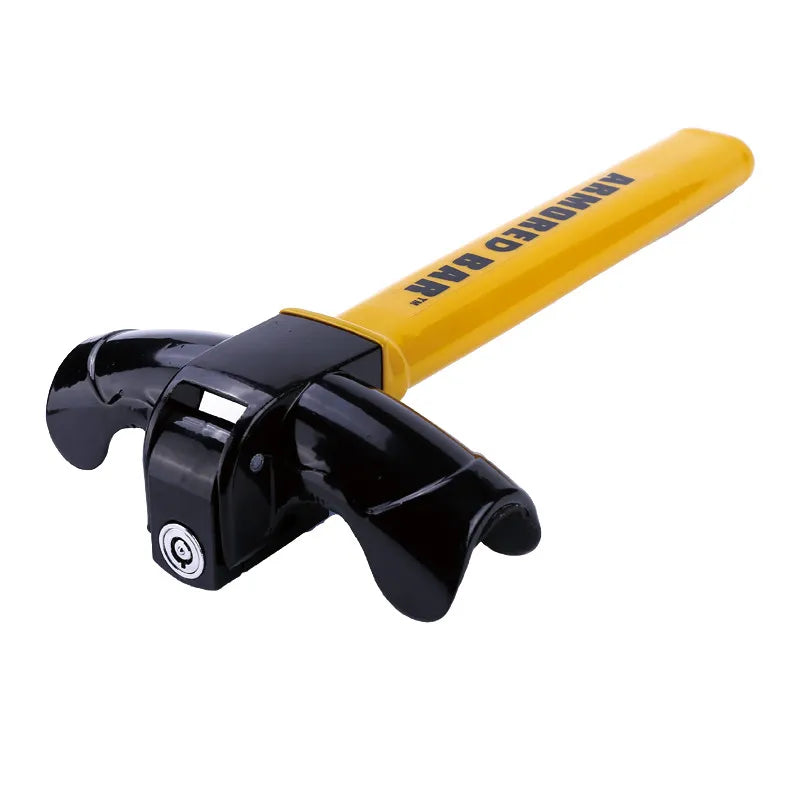 Car Steering Wheel Lock Heavy Duty Stainless Lock Universal Anti-theft Car/Van Security Rotary Enhance Automobile Security