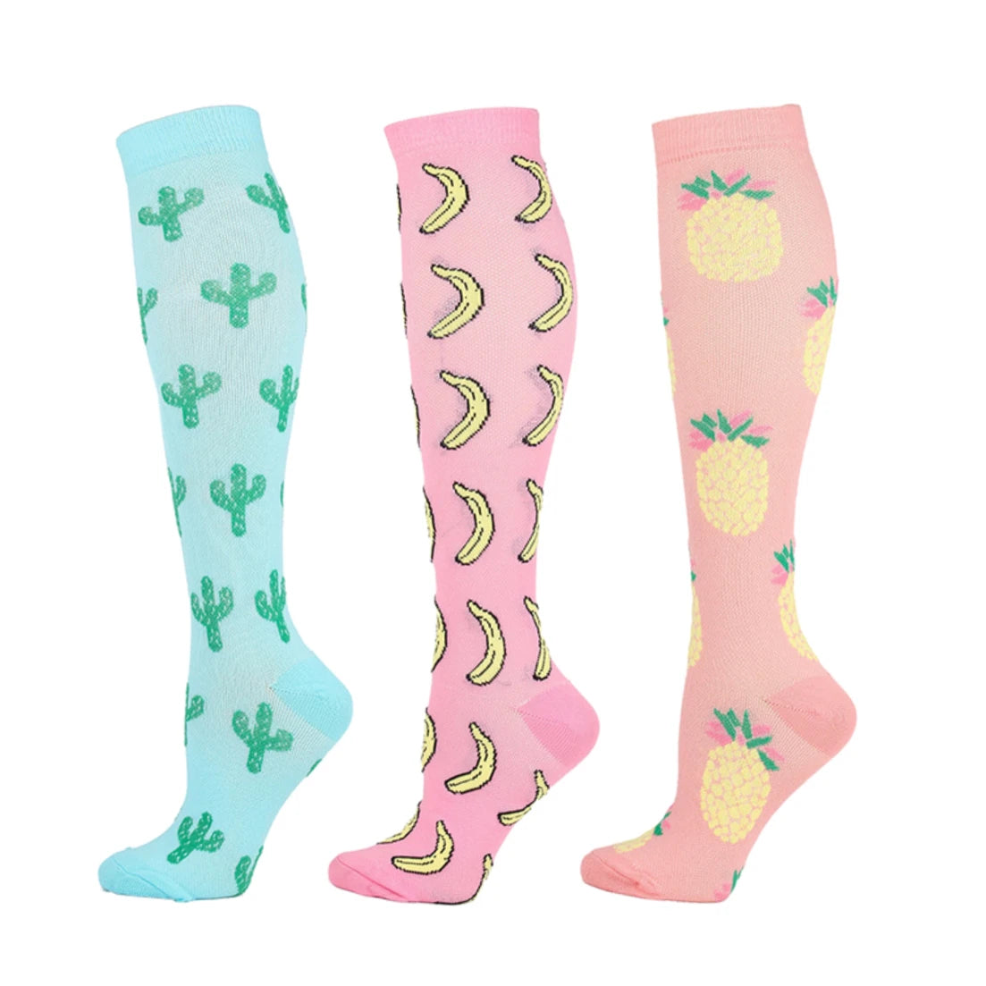 Dropship Compression Socks Knee High Running Men Women Socks Best For Athletic Nursing Outdoor Hiking Flight Travel Stockings
