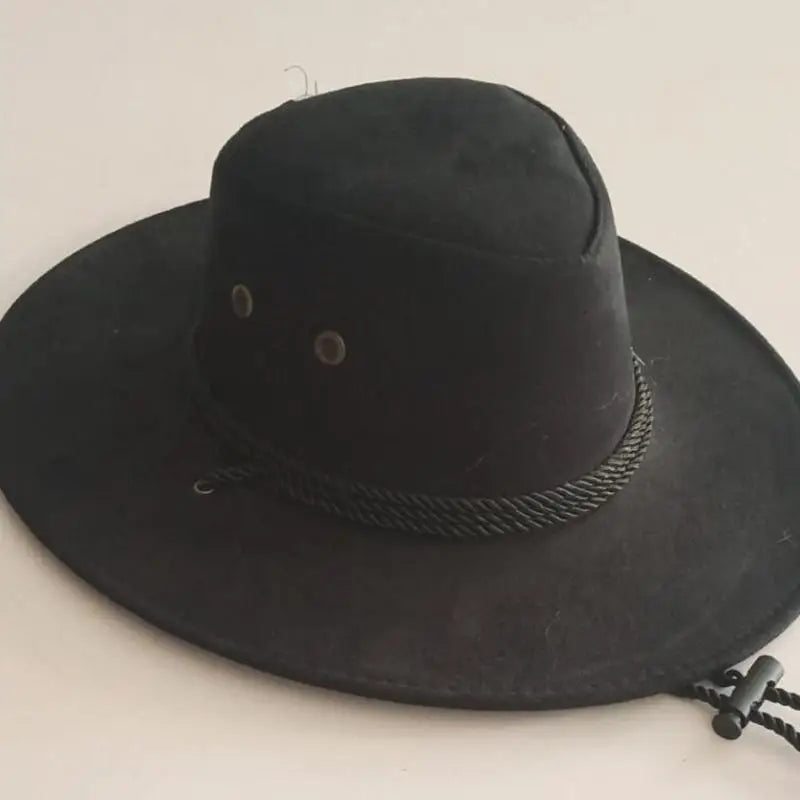 Color Men Western Cowboy Hat Big-edge Gentleman Cowgirl Jazz Gifts West Cowboy Hat For Men Color Mongolian Caps