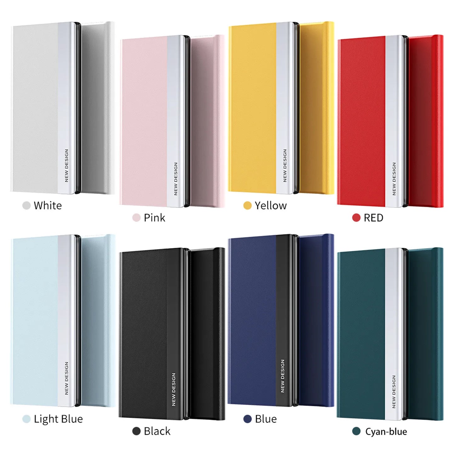 Luxury Leather Flip Case For Samsung Galaxy S25 Edge S24 S23 S22 S21 S20 Ultra S10 Plus S23 S21 S24 FE Note 20 Ultra Stand Cover