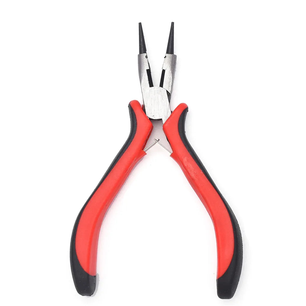 DIY Jewelry Pliers Tools Equipment Round-Nose Pliers Needle Nose Pliers For Handcraft Beadwork Wire Cutter Pliers HK046