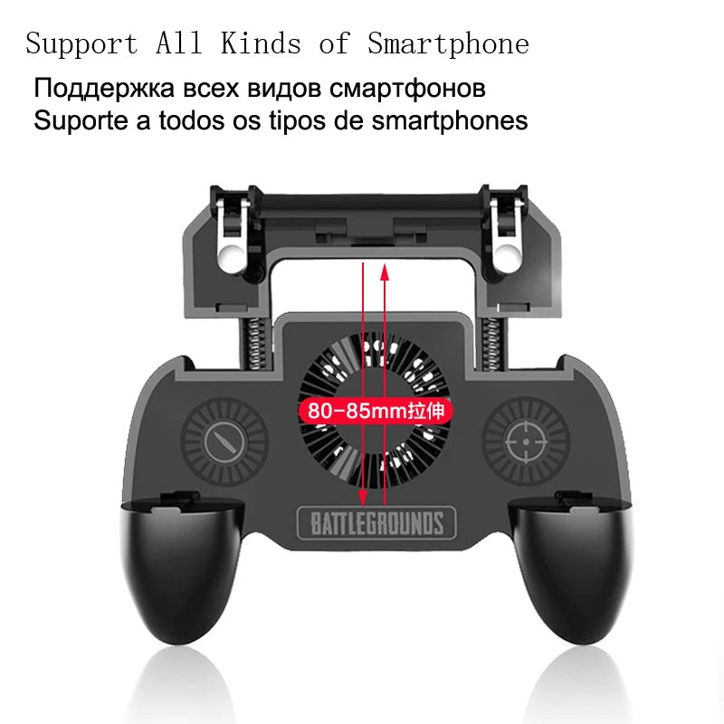 Gaming L1 R1 Control Joystick for Android iPhone Phone Gamepad PUBG Controller Mobile Trigger Joypad Game Console Pad Cellular