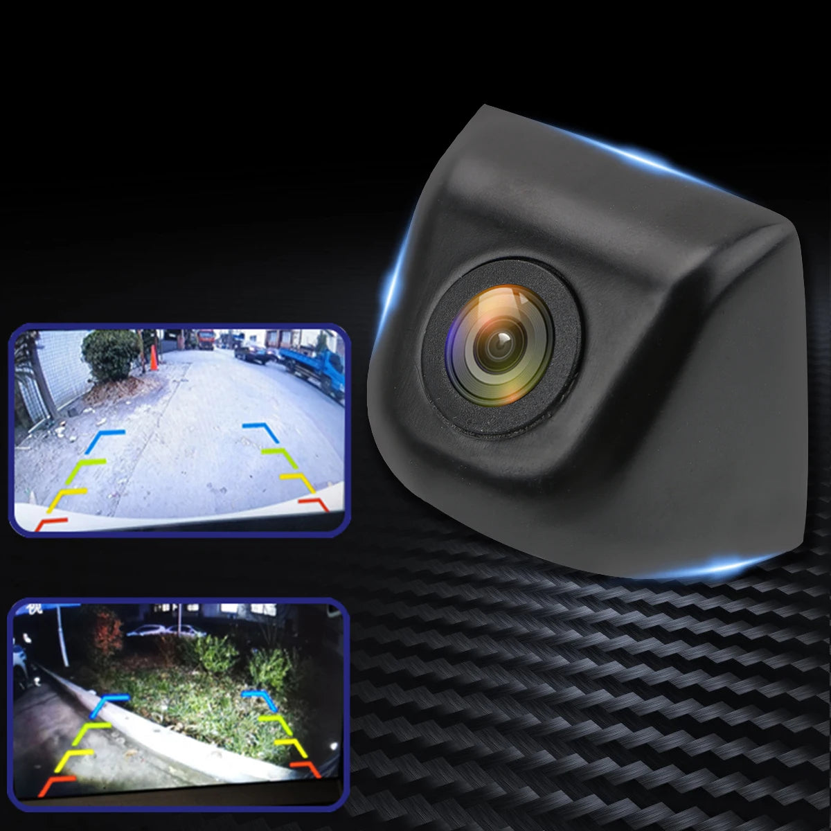 170 Degree Wide Angle Car Universal Reverse Rear View Camera Color Image Video Night Vision Auto Backup Waterproof Camera 12V