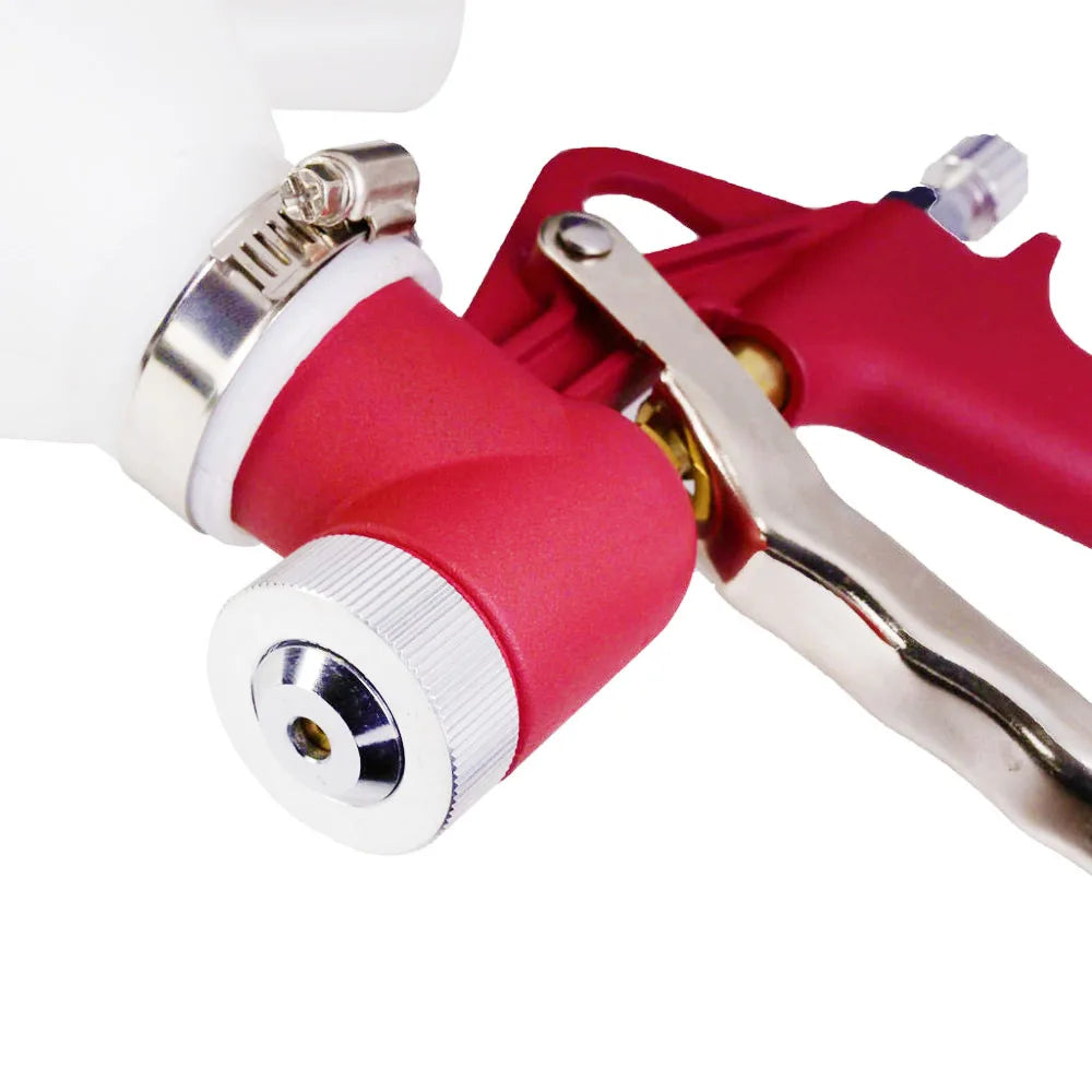 WENXING Air Hopper Spray Gun Paint Texture Tool Drywall Wall Painting Sprayer with 3 Nozzle