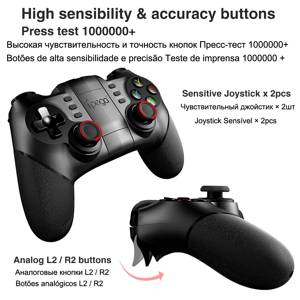 Control Gamepad PUBG Bluetooth USB For iPhone Android PC PS4 PS3 Playstation PS 4 3 Nintendo Switch Controller Mobile Game Pad