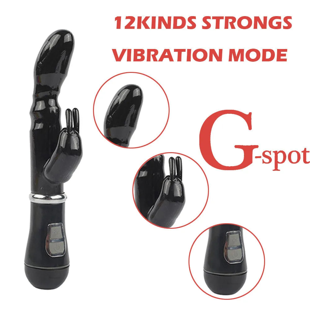 Double Head Vibrator Vaginal Massage Dildo Sex Toys for Women G-Spot Vibrating Love Egg Clitoris Stimulator Female Masturbator