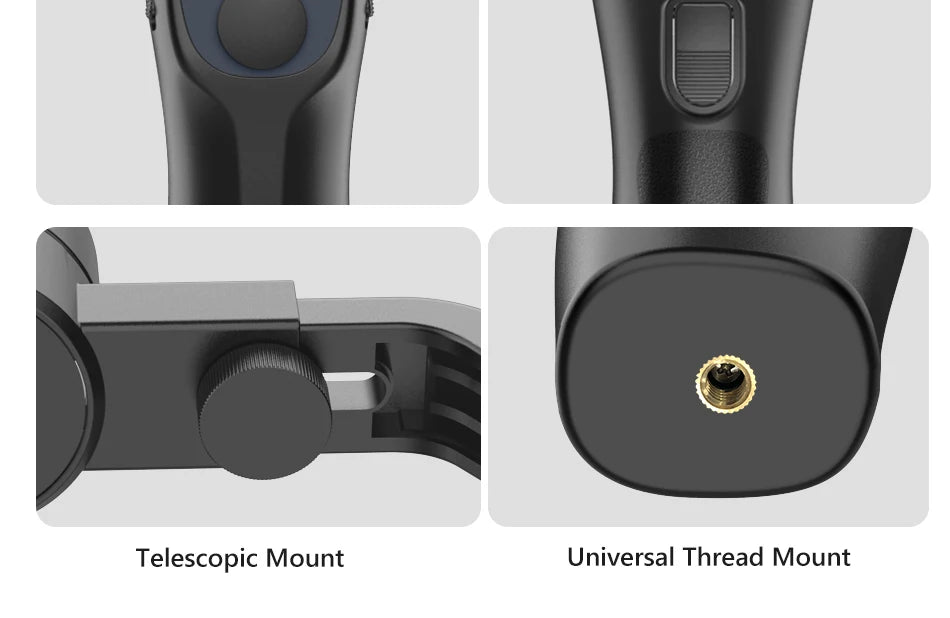 F8 Handheld 3-Axis Gimbal Phone Holder Anti Shake Video Record Stabilizer for Xiaomi iPhone Cellphone Smartphone