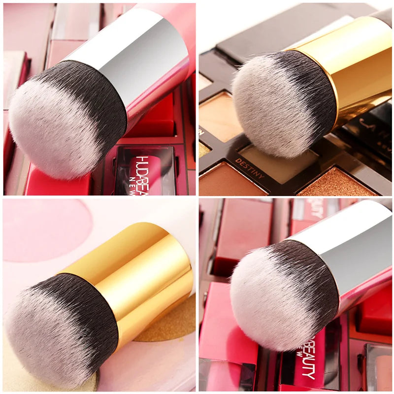 Ronshadow Single Portable Foundation Powder Cosmetic Makeup Brush Beauty Pudgy Make Up