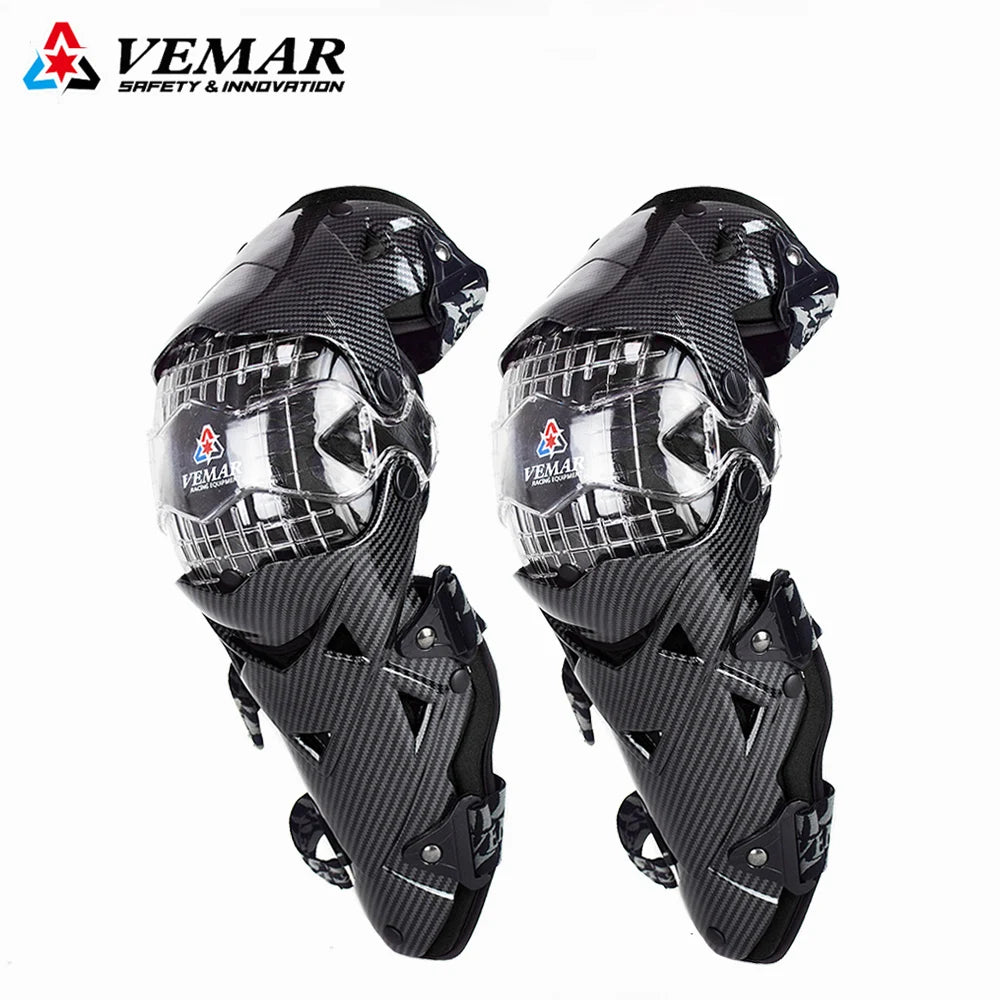 VEMAR Motorcycle Racing Riding Knee Guard Protective MX Motocross Knee Protectors Pads Armor Kneepads Gear Rodilleras Moto