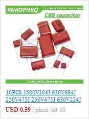 10PCS 25V1000UF 10*17mm 1000UF 25V 17*10 Aluminum electrolytic capacitor