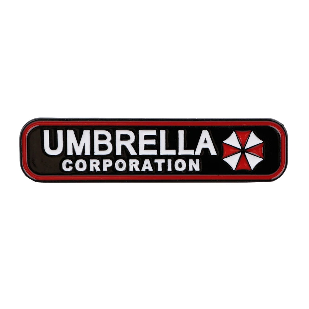 Umbrella Game Enamelled Brooches Collection Cool Pins Clothing Backpack Hat Lapel Badges Fashion Jewelry Accessories Gifts