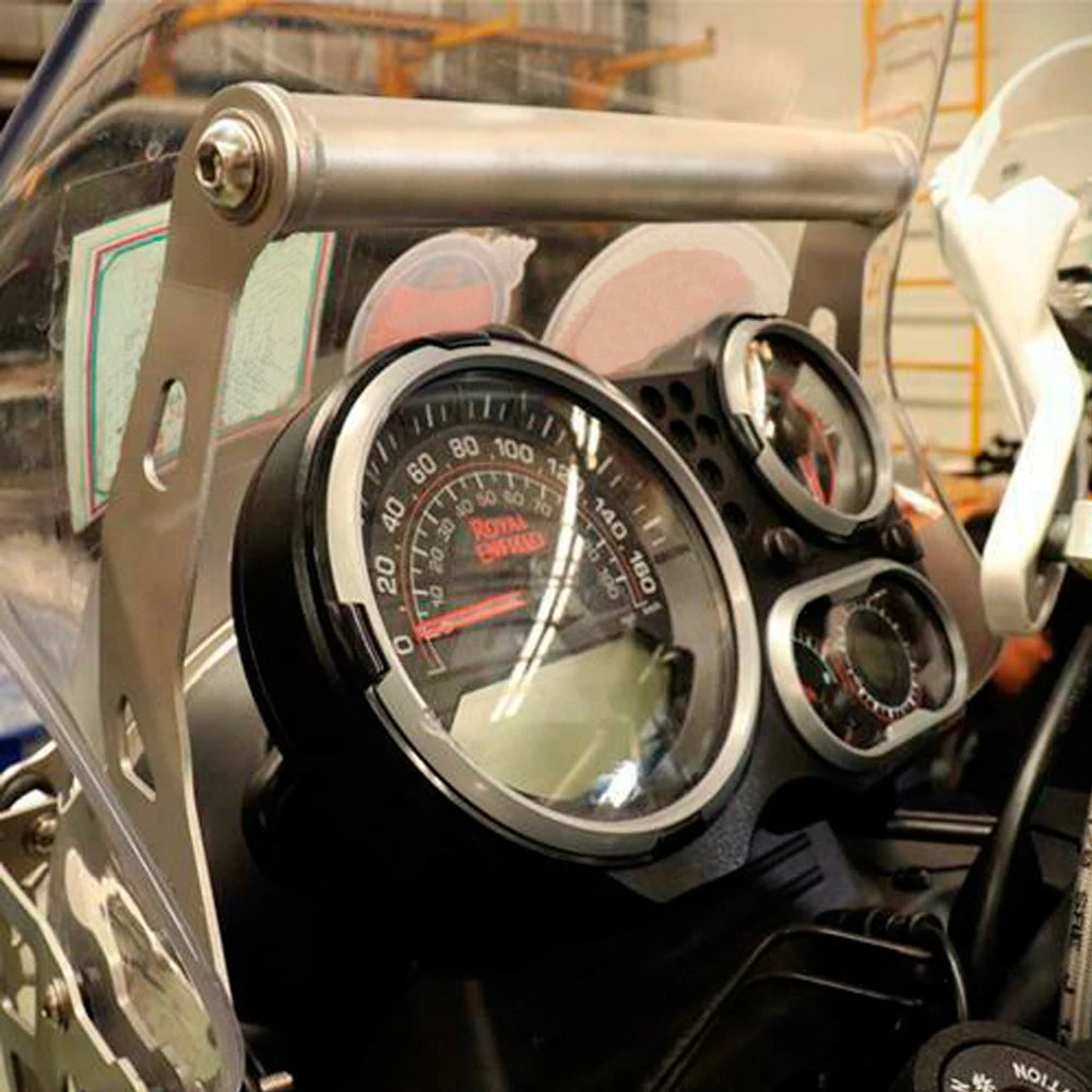 For ROYAL ENFIELD HIMALAYAN Motorcycle Front Phone Stand Holder Phone GPS Navigaton Plate Bracket 2016 2017 2018 2019 2020