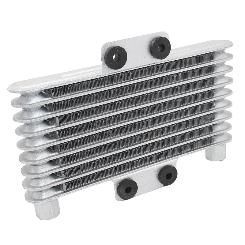 Motorcycle Oil Cooler Oil Engine Radiator Aluminum 125ml Cooling Radiators for 125CC-250CC Motorcycle Dirt Bike ATV
