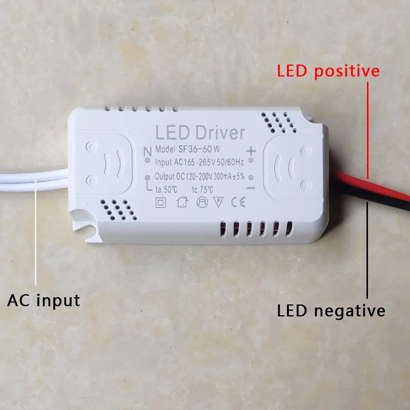 LED Driver 300mA Board 8-24W 20-36W 30-50W 36-60W 70W 60-80W LED Power Supply   Unit Lighting Transformers For driver led Light