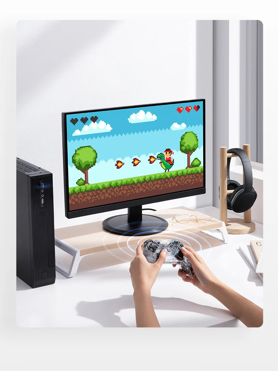 Baseus USB Bluetooth Adapter Bluetooth 5.3 Music Audio Receiver Transmitter For PC Speaker Laptop Wireless Mouse USB Transmitter