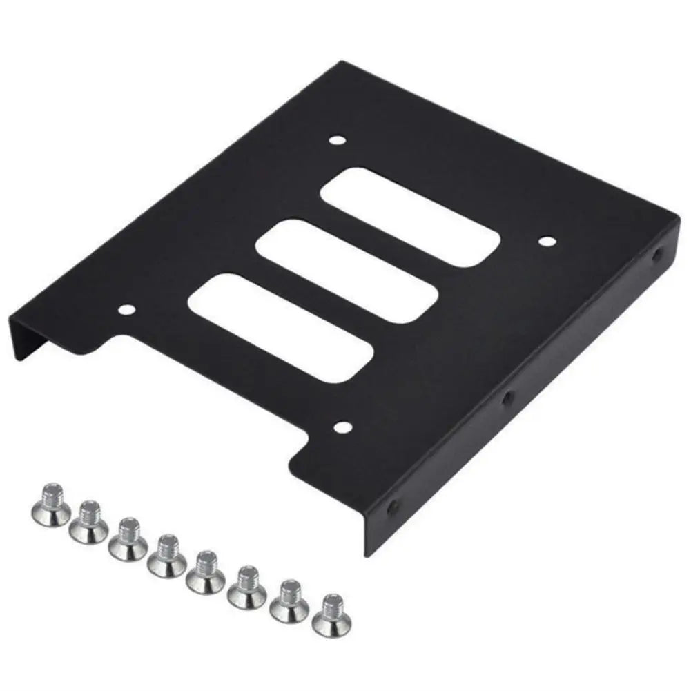2.5 Inch SSD HDD to 3.5 Inch Metal Mounting Adapter Bracket Dock Hard Drive Holder for PC Hard Drive Enclosure