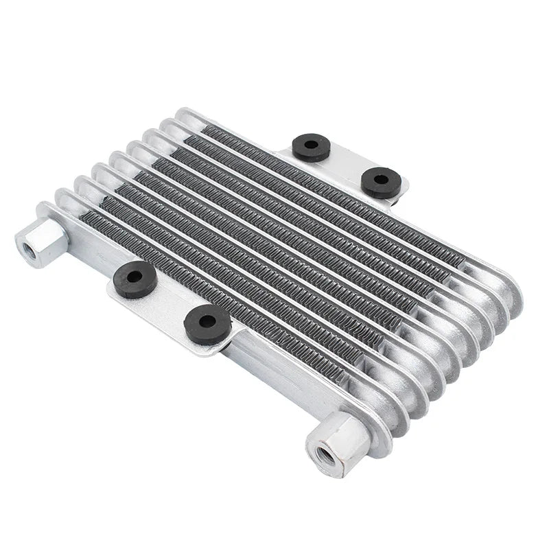 Motorcycle Oil Cooler Oil Engine Radiator Aluminum 125ml Cooling Radiators for 125CC-250CC Motorcycle Dirt Bike ATV