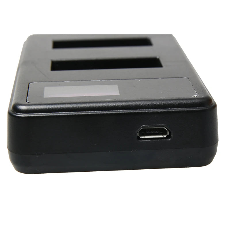 4pcs AHDBT-301/302 Battery+Double slot LCD Screen Display USB Charger Kit for Gopro hero3 3+ Action camera accessories