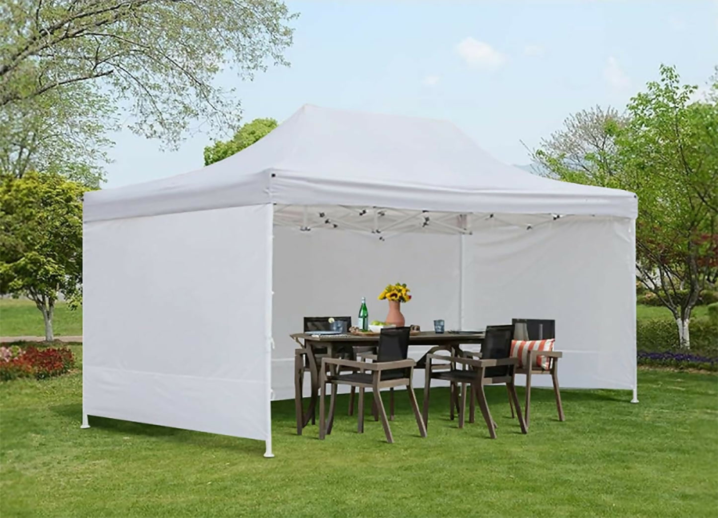 3*4.5 mtrs High Quality Automatic pop up canopy tent with sidewalls/gazebo tent