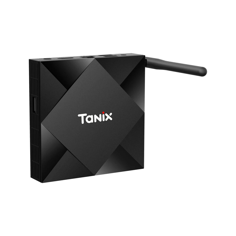 Android 10.0 Tanix TX6S TV Box Allwinner H616 Quad Core 4G RAM 32GB 64GB ROM 2.4G/5GHz Wifi BT 6K H.265 Media Player