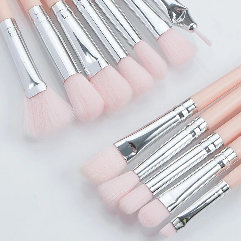 Ronshadow 12PCS Makeup Brushes Set Brochas Maquillaje Pincel De Maquiagem Kit Rangement Maquillage Beauty  Makeup Tools