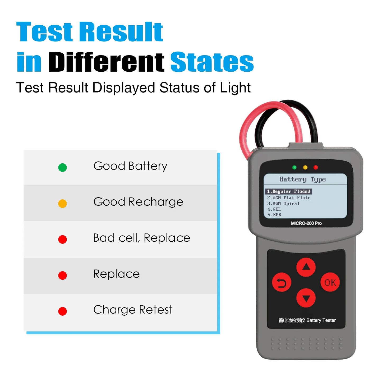 Lancol Micro200Pro  12v Battery Capacity Tester Car Battery Tester For Garage workshop Auto Tools  Mechanical