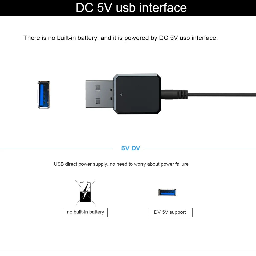 Bluetooth 5.0 Car Kit Wireless Music 3.5Mm Aux Usb Power Audio Receiver Adapter Auto Bluetooth Stereo for Car Radio Mp3 Pc