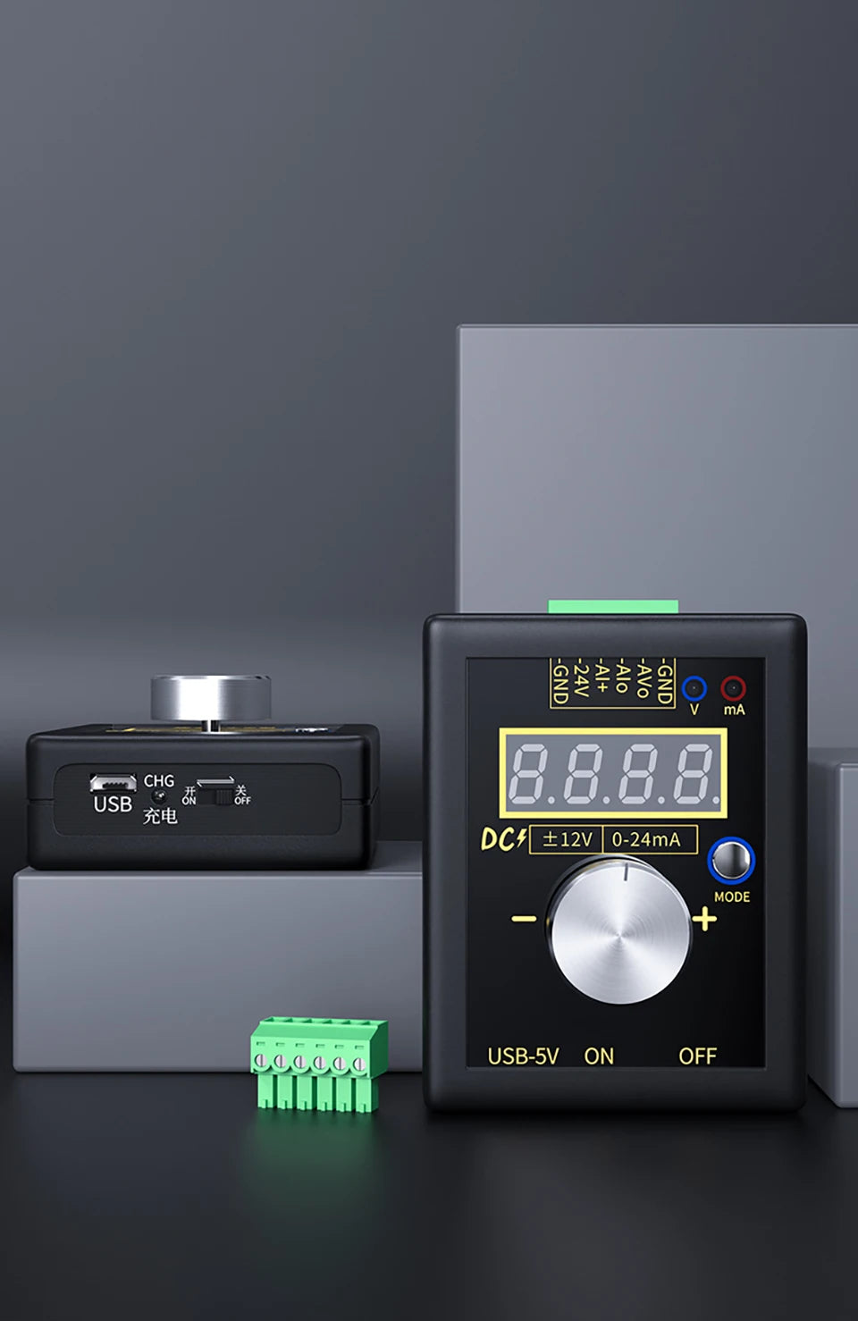 FNIRSI SG-002 Digital 4-20mA 0-10V Voltage Gerador de sinal Current Transmitter Professional Electronic Measuring Instruments