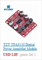 TPA3110 XH-A232 30W+30W 2.0 Channel Digital Stereo Audio Power Amplifier Board DC 8-26V 3A  for Arduino
